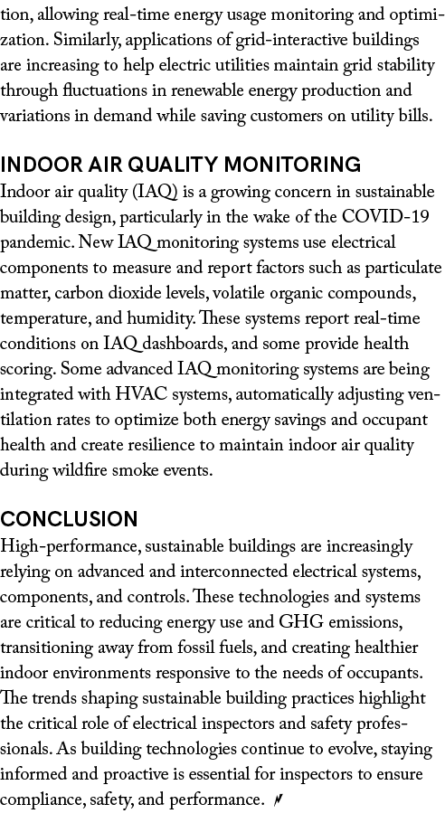 tion, allowing real time energy usage monitoring and optimization. Similarly, applications of grid interactive buildi...