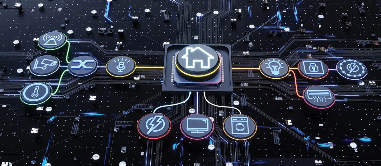 A computer circuit board with many different symbols on it. Description generated by AI