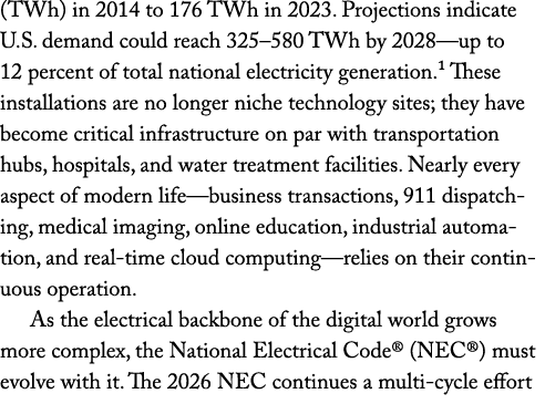 (TWh) in 2014 to 176 TWh in 2023. Projections indicate U.S. demand could reach 325–580 TWh by 2028—up to 12 percent o...