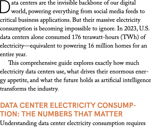 Data centers are the invisible backbone of our digital world, powering everything from social media feeds to critical...