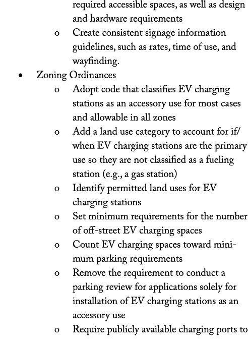 required accessible spaces, as well as design and hardware requirements o Create consistent signage information guide...