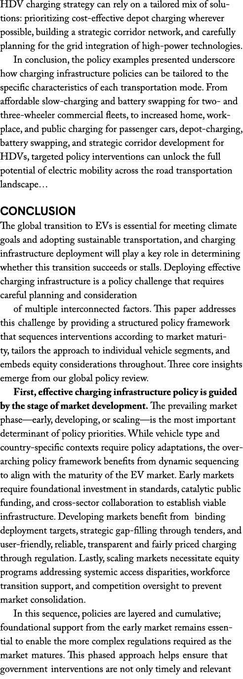 HDV charging strategy can rely on a tailored mix of solutions: prioritizing cost effective depot charging wherever po...