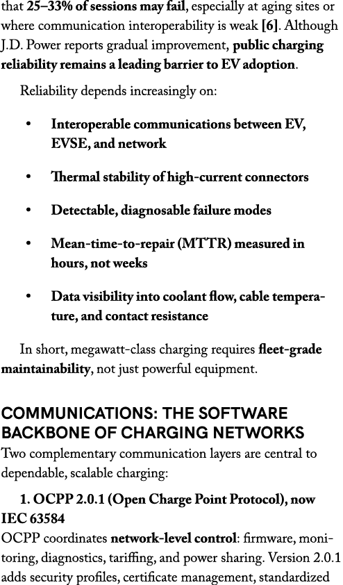 that 25–33% of sessions may fail, especially at aging sites or where communication interoperability is weak [6]. Alth...