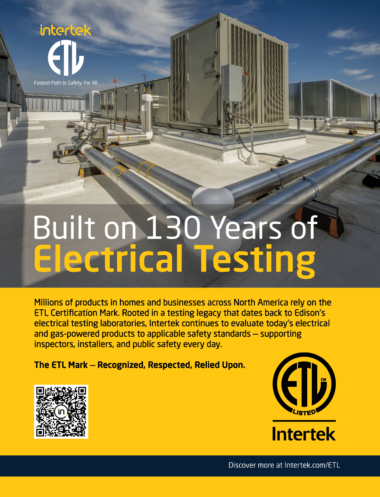 A poster advertising a company that specializes in electrical testing. AI generated content