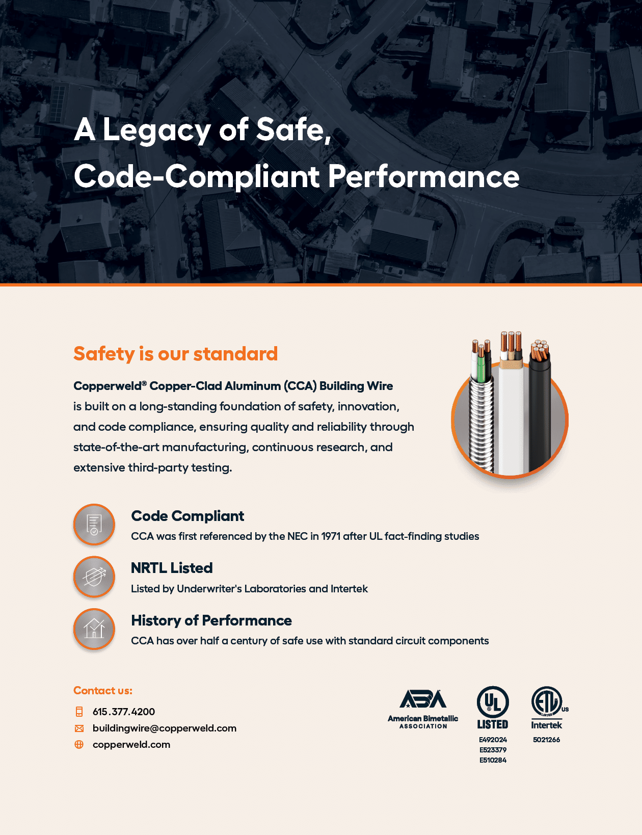 A brochure for code-compliant performance. AI generated content